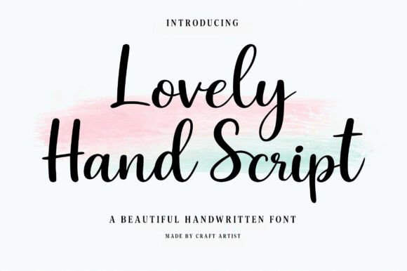 Lovely Hand Script: The Perfect Blend of Elegance and Authenticity