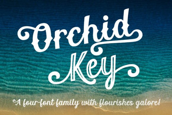 Orchid Key: A Versatile Display Font for Every Project