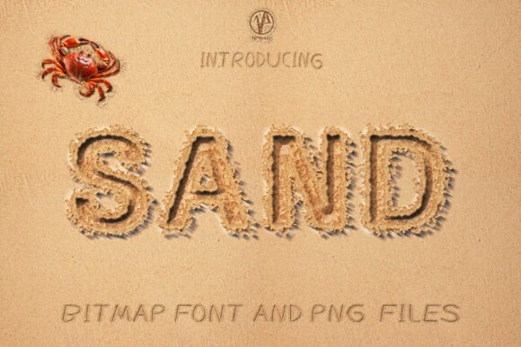 Sand: A Unique Summer Font for Creative Projects
