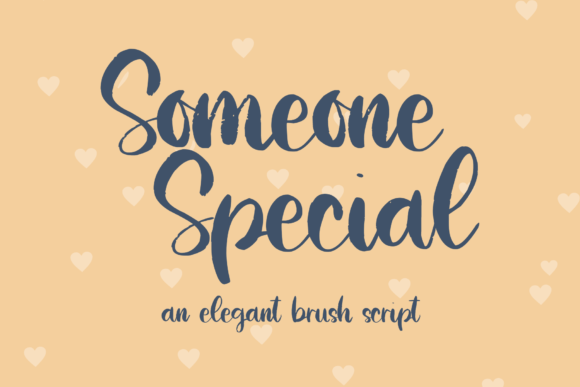 Someone Special: A Sweet Handwritten Font for Elegant Designs