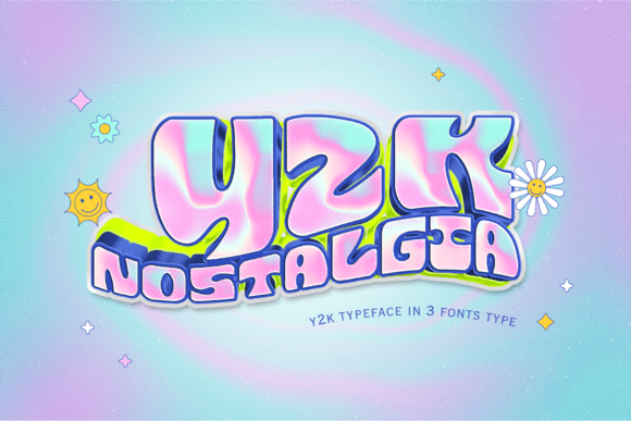 Y2k Nostalgia Font: Retro Charm for Modern Design